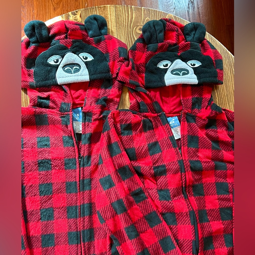 Bear Christmas One Piece Pajama